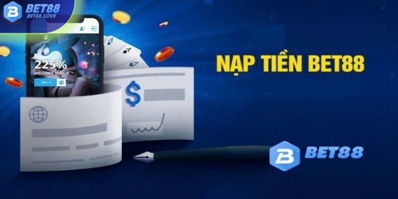 Chỉ cần 4 bước - Nạp tiền Bet88 hoá trong phút chốc